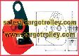 Horizontal steel lifting clamps application