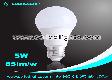 E27 5 watt LED bulb dimmable
