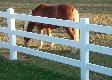 3 Rail Horse Fence: 