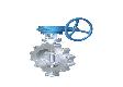 nickel plated butterfly valve