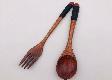 Nanmu Wooden Spoon and Fork