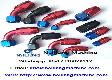 Aluminum AN8 Non-Swivel Red/Blue Hose ends Univers